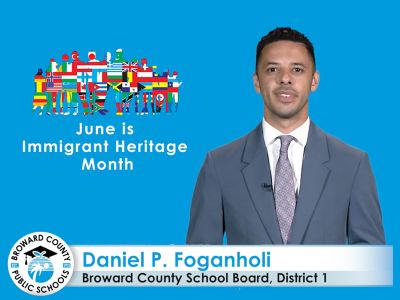 District 1 School Board Member Daniel P. Foganholi